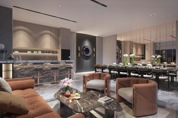 Phòng tiệc Tuscany Lounge - Phong cách Ý